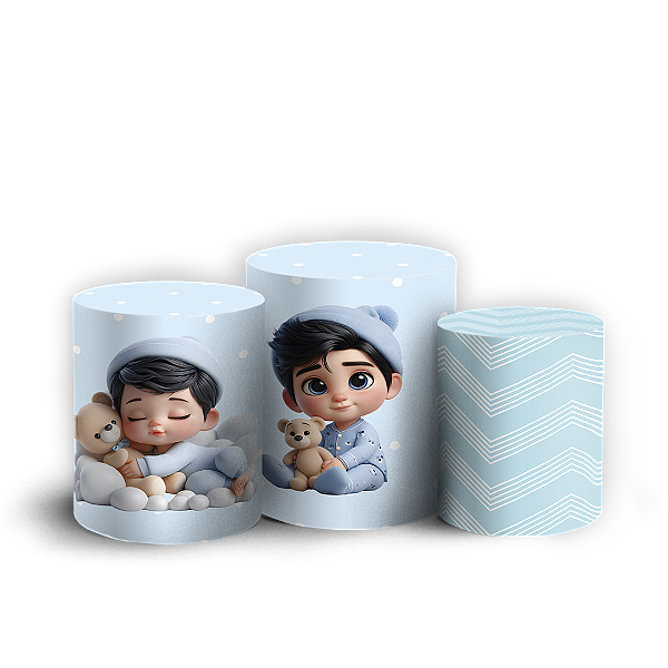 Trio Cilindro - Oh Baby - Sublimado 3D