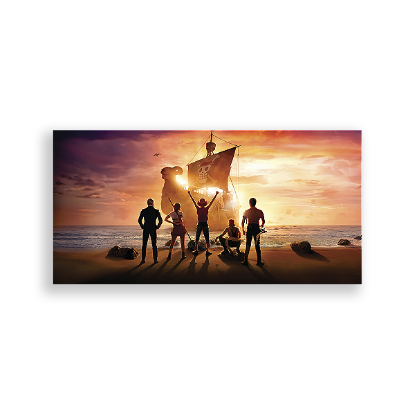 Painel Retangular - One Piece - Sublimado 3D