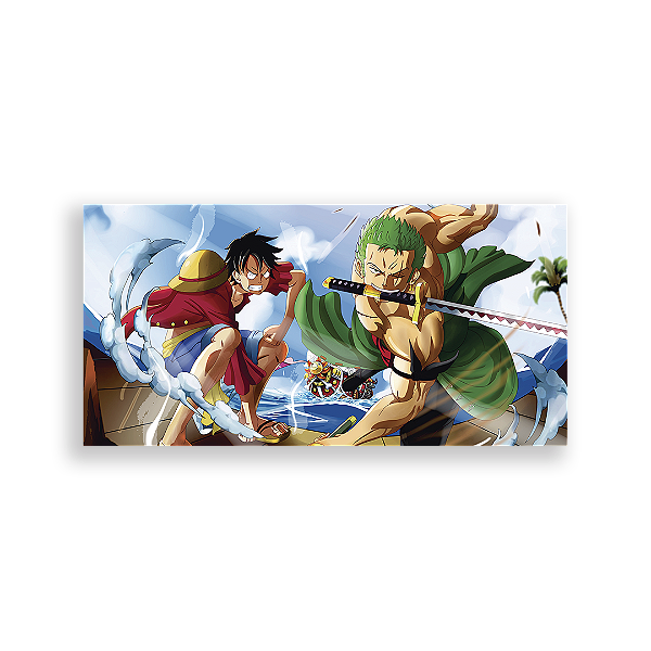 Painel Retangular - One Piece - Sublimado 3D