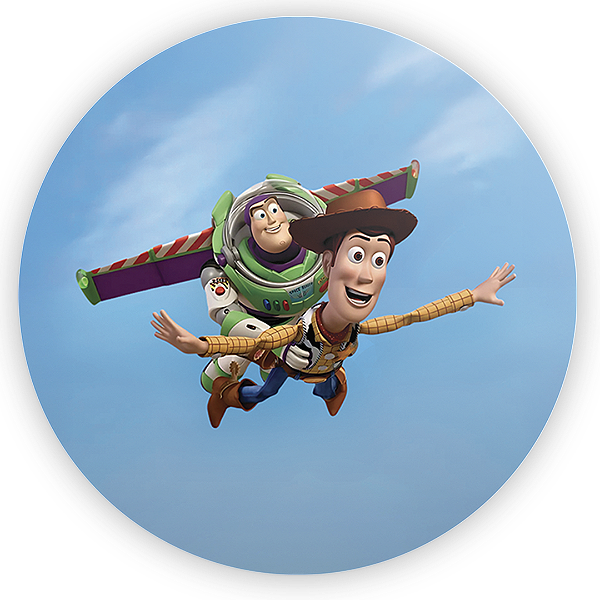 Painel Redondo - Toy Story - Sublimado 3D