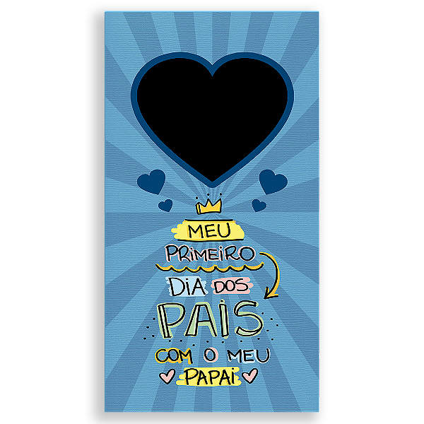 Painel Interativo Vazado Sublimado 3D - Dia dos Pais