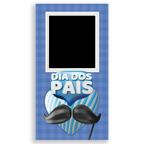 Painel Interativo Vazado Sublimado 3D - Dia dos Pais