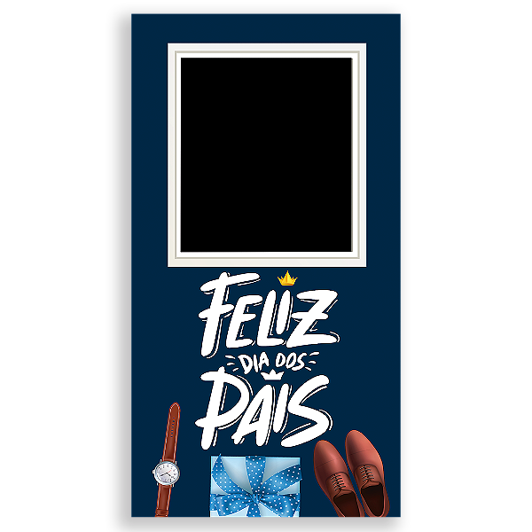 Painel Interativo Vazado Sublimado 3D - Dia dos Pais