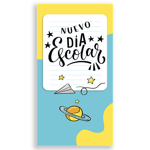 Faixa Lateral - Vuelta a Clases ES - Sublimado 3D