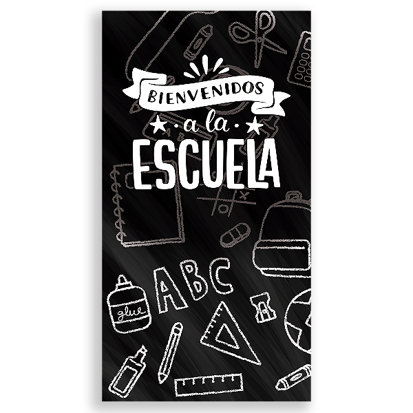 Faixa Lateral - Vuelta a Clases ES - Sublimado 3D