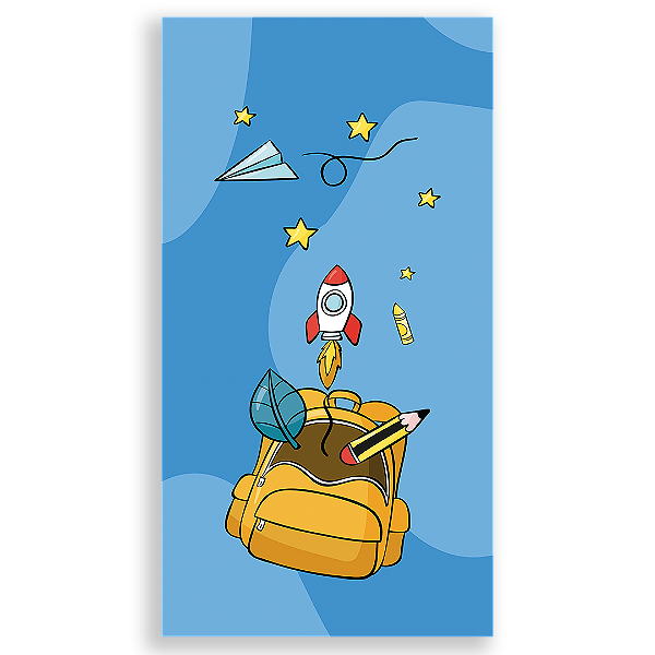 Faixa Lateral - Vuelta a Clases ES - Sublimado 3D