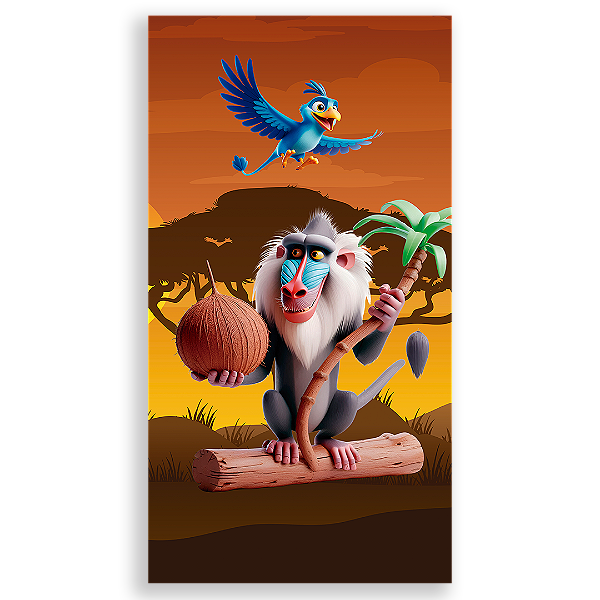 Faixa Lateral - O Rei Leão - Sublimado 3D