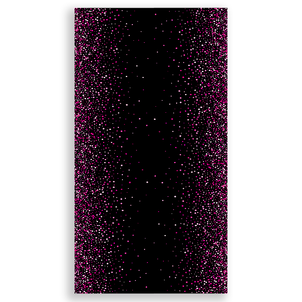 Faixa Lateral - Glitter Feliz Cumpleaños ES - Sublimado 3D