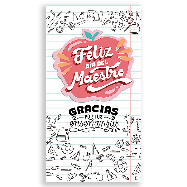 Faixa Lateral - Dia del Maestro ES - Sublimado 3D