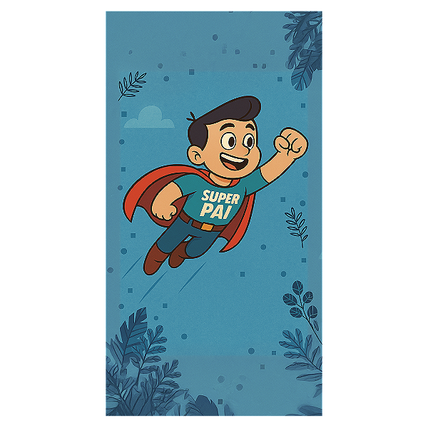 Faixa Lateral - Dia dos Pais - Sublimado 3D