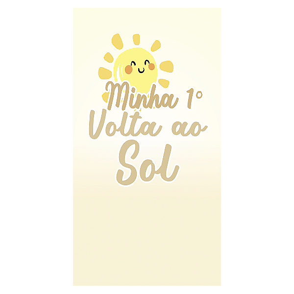 Faixa Lateral - Volta Ao Sol - Sublimado 3D