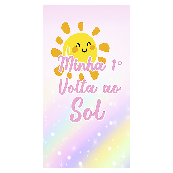 Faixa Lateral - Volta Ao Sol - Sublimado 3D