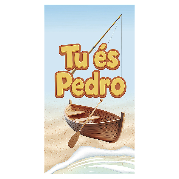 Faixa Lateral - Tu Es Pedro - Sublimado 3D