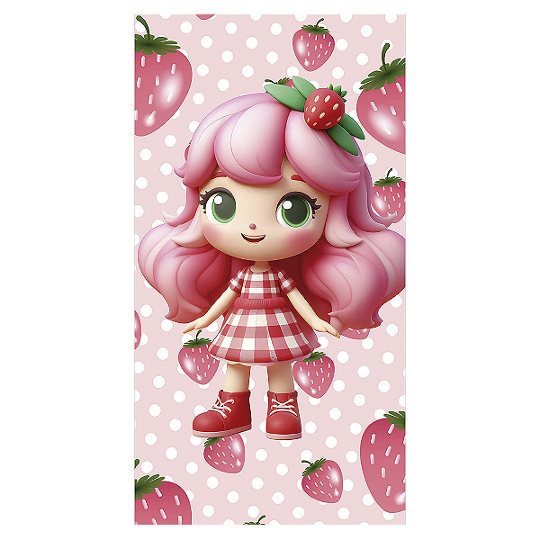 Faixa Lateral - Moranguinho - Sublimado 3D