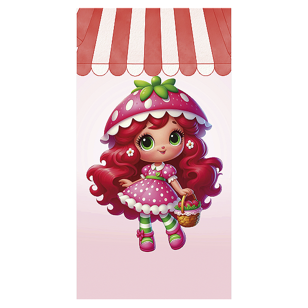 Faixa Lateral - Moranguinho - Sublimado 3D