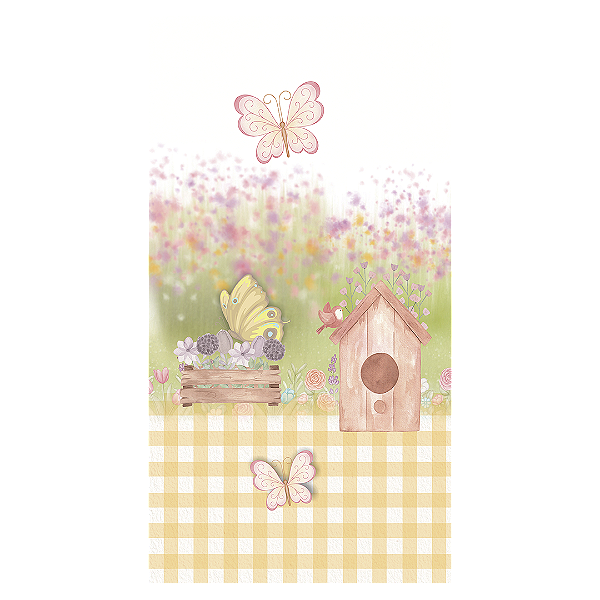 Faixa Lateral - Jardim - Sublimado 3D