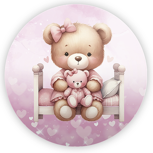 Mini Painel - Ursinha - Sublimado 3D