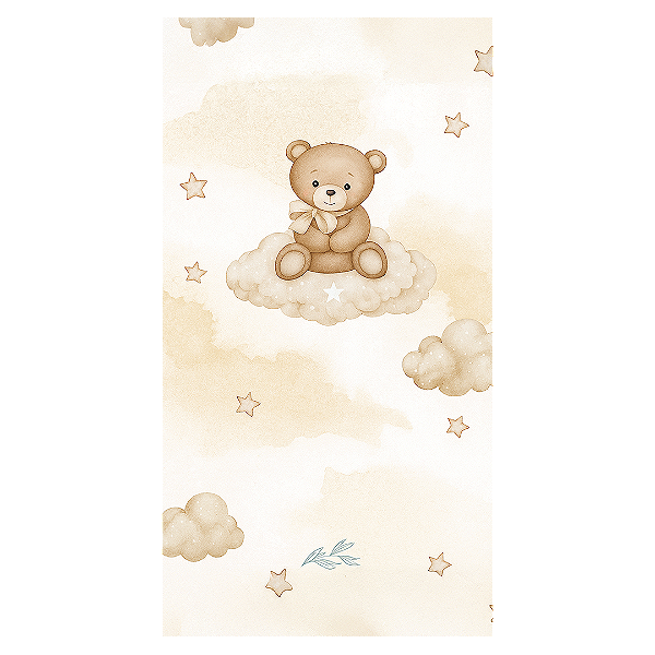 Faixa Lateral - Chá De Revelação Ursinhos - Sublimado 3D