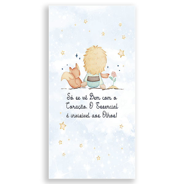 Faixa Lateral - Pequeno Principe By Vivi Mide - Sublimado 3D