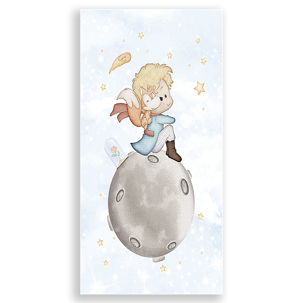 Faixa Lateral - Pequeno Principe By Vivi Mide - Sublimado 3D