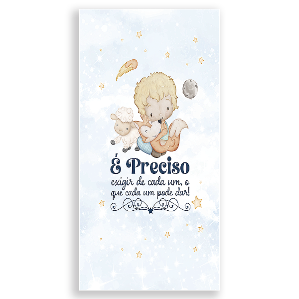 Faixa Lateral - Pequeno Principe By Vivi Mide - Sublimado 3D