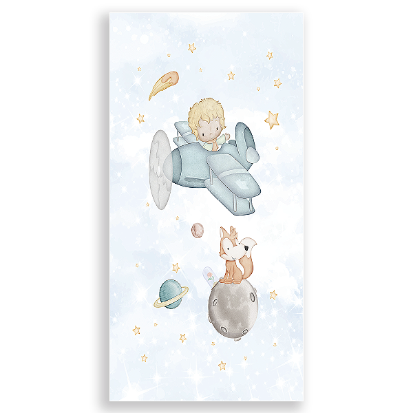 Faixa Lateral - Pequeno Principe By Vivi Mide - Sublimado 3D