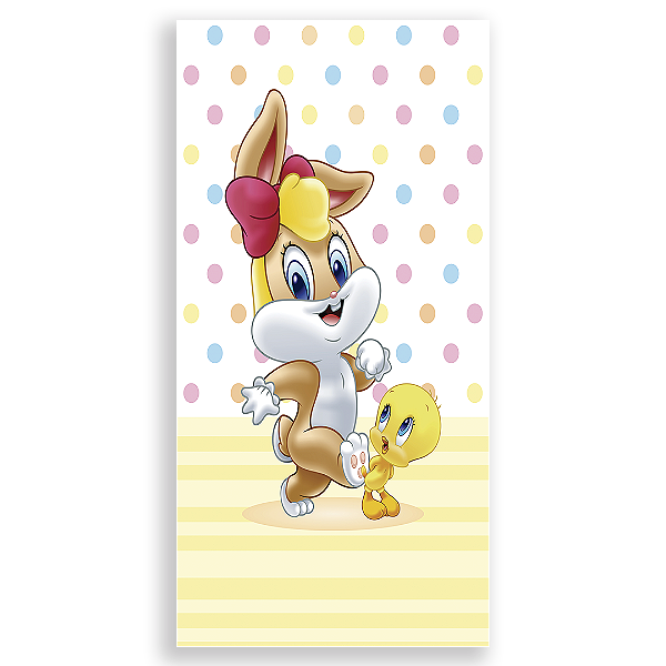 Faixa Lateral - Looney Tunes By Vivi Mide - Sublimado 3D