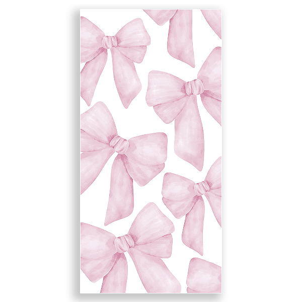 Faixa Lateral - Laço Rosa By Vivi Mide - Sublimado 3D