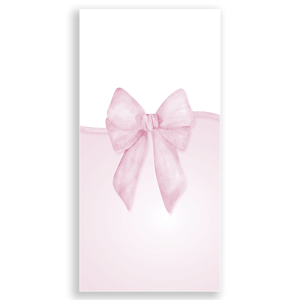 Faixa Lateral - Laço Rosa By Vivi Mide - Sublimado 3D