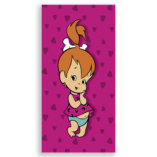 Faixa Lateral - Flintstone By Vivi Mide - Sublimado 3D