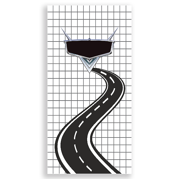 Faixa Lateral - Carros By Vivi Mide - Sublimado 3D