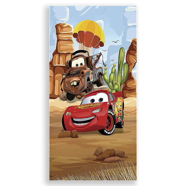 Faixa Lateral - Carros By Vivi Mide - Sublimado 3D