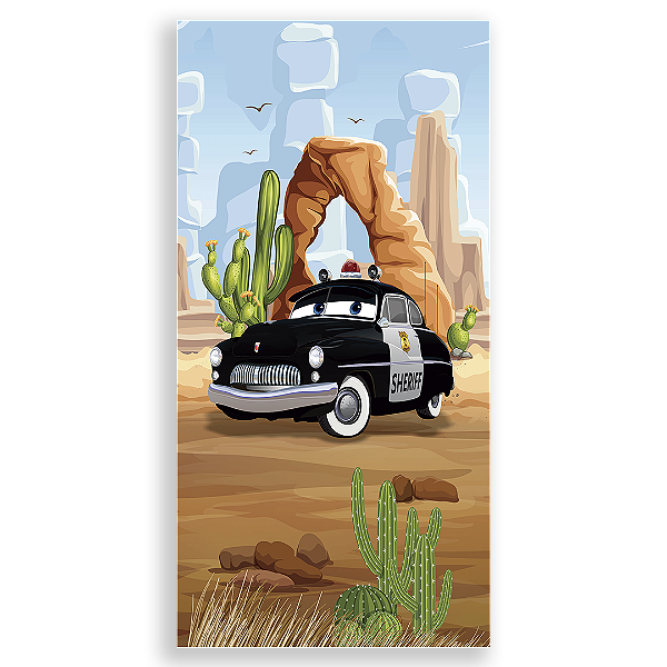 Faixa Lateral - Carros By Vivi Mide - Sublimado 3D