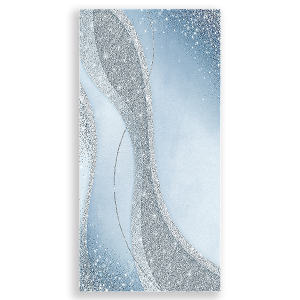 Faixa Lateral - Glitter Azul By Vivi Mide - Sublimado 3D