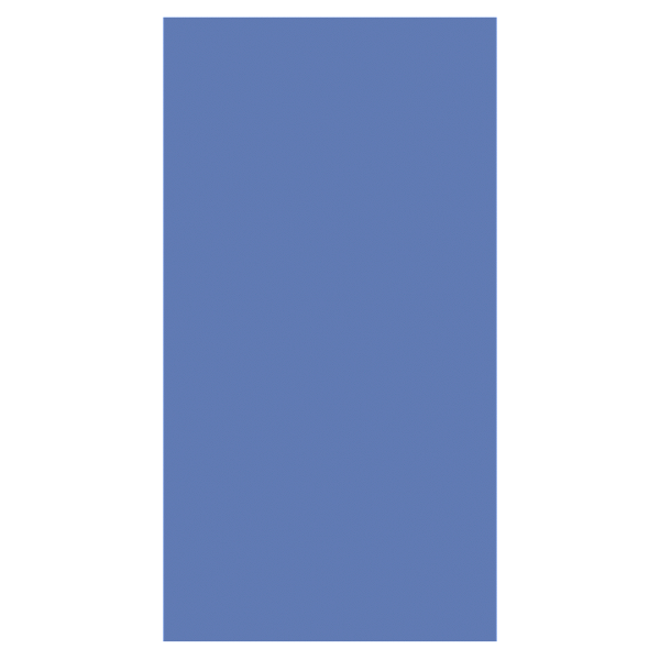 Faixa Lateral - Cor Lisa Azul 35H 27V - Sublimado 3D