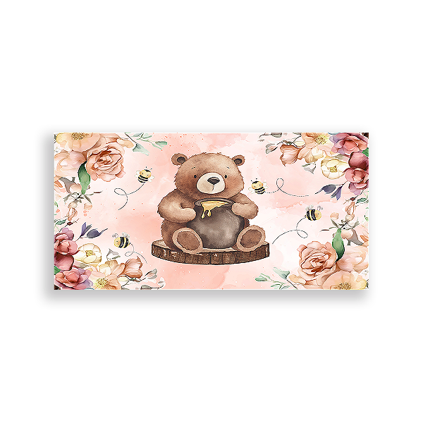 Painel Retangular - Abelhas - Sublimado 3D