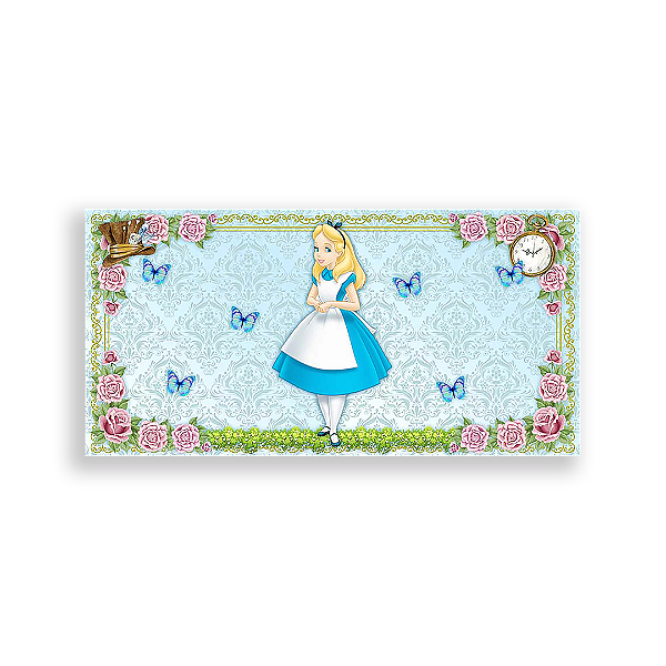 Painel Retangular - Alice - Sublimado 3D