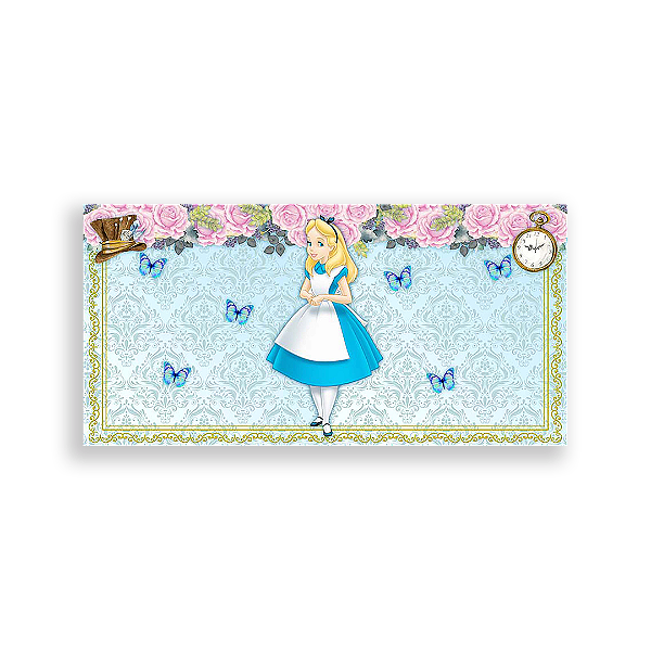 Painel Retangular - Alice - Sublimado 3D