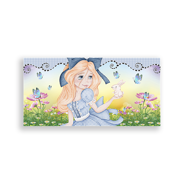Painel Retangular - Alice - Sublimado 3D