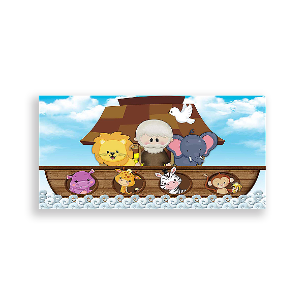 Painel Retangular - Arca De Noé - Sublimado 3D