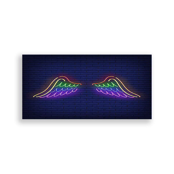 Painel Retangular - Asas - Sublimado 3D