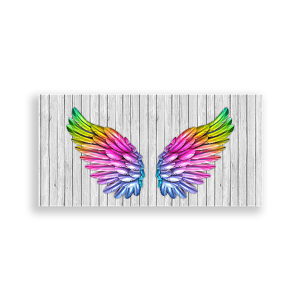 Painel Retangular - Asas - Sublimado 3D