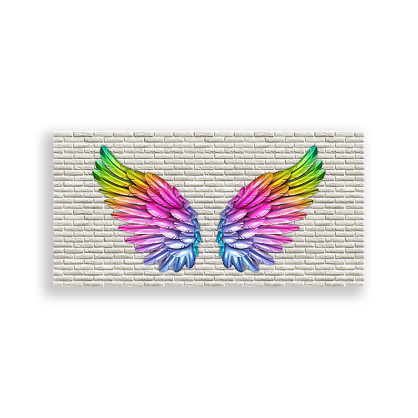 Painel Retangular - Asas - Sublimado 3D