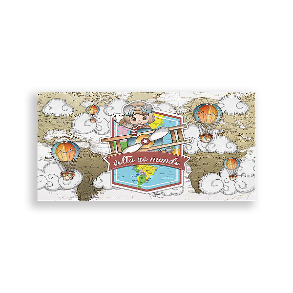 Painel Retangular - Aviador - Sublimado 3D