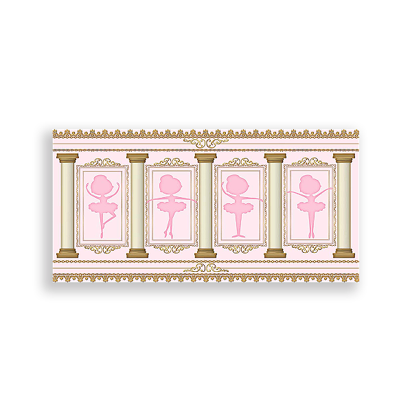 Painel Retangular - Bailarinas - Sublimado 3D