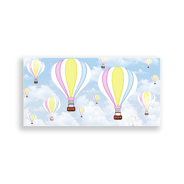 Painel Retangular - Balões - Sublimado 3D