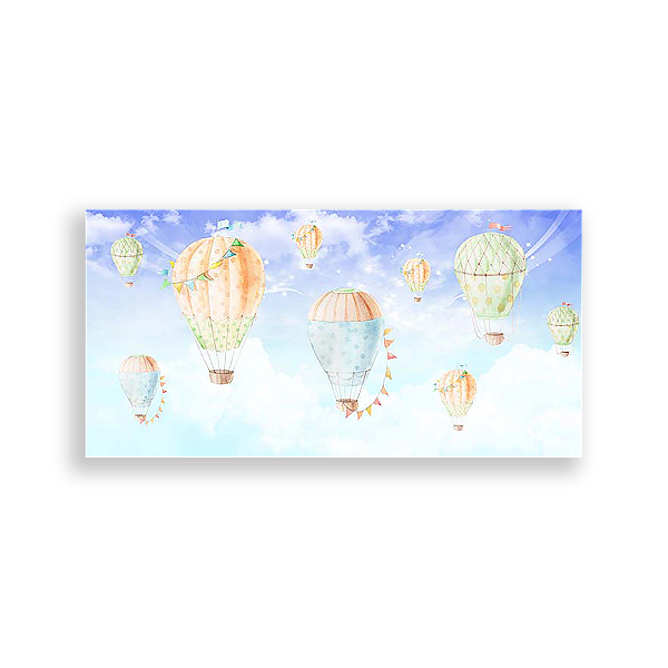 Painel Retangular - Balões - Sublimado 3D