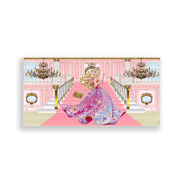 Painel Retangular - Barbie - Sublimado 3D