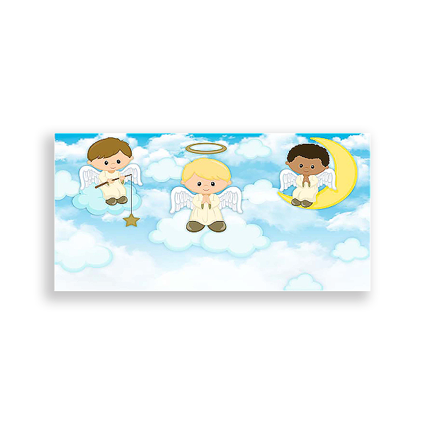 Painel Retangular - Batizado - Sublimado 3D