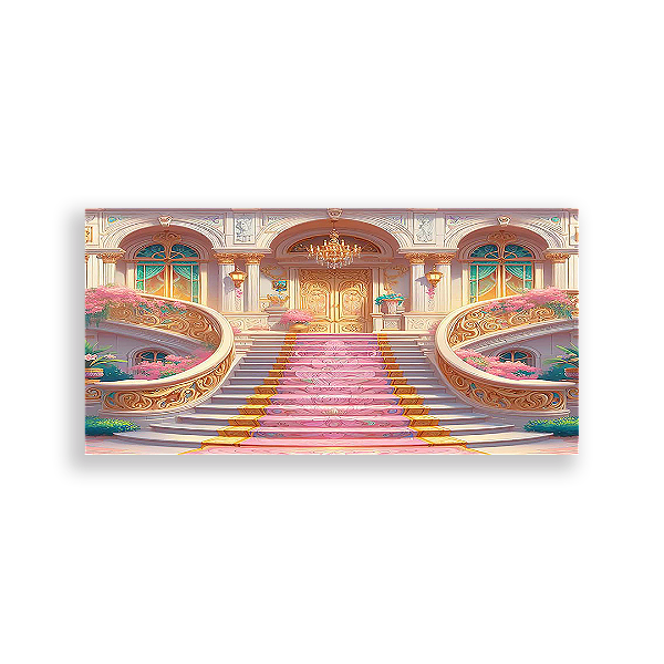 Painel Retangular - Bela Adormecida - Sublimado 3D